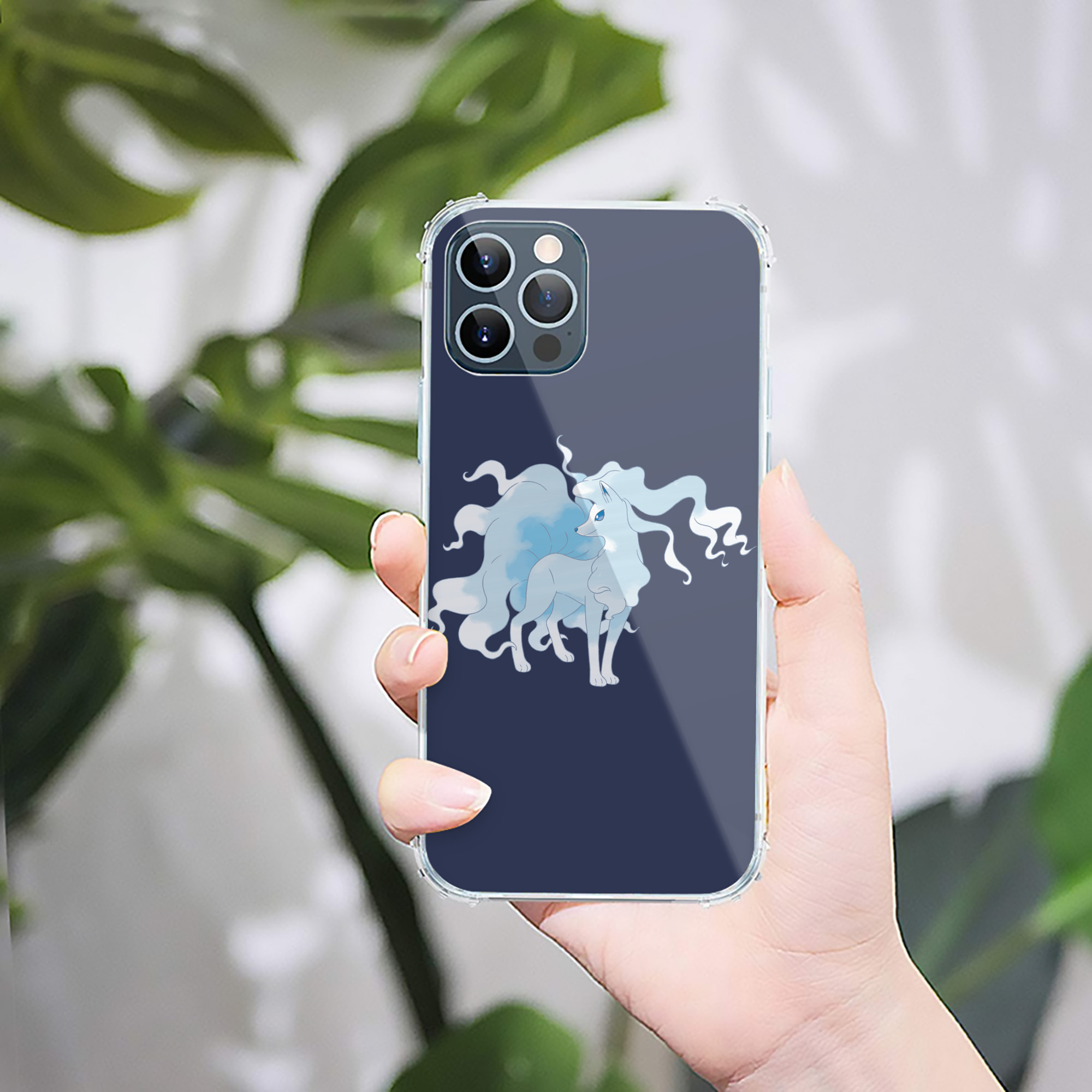 （画像用） ポケットモンスター Pokémon 【iPhone 12シリーズ対応】透明スマホケース（クリアソフトケース）